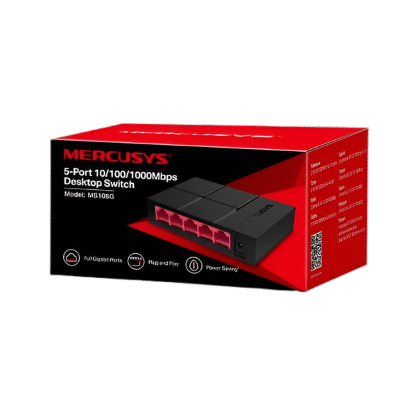 Switch Mercusys 5Port 10-100-1000 Mbps