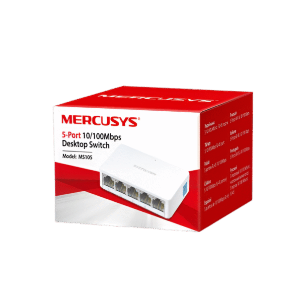 SwitchMercusys 5Port 10-100 Mbps