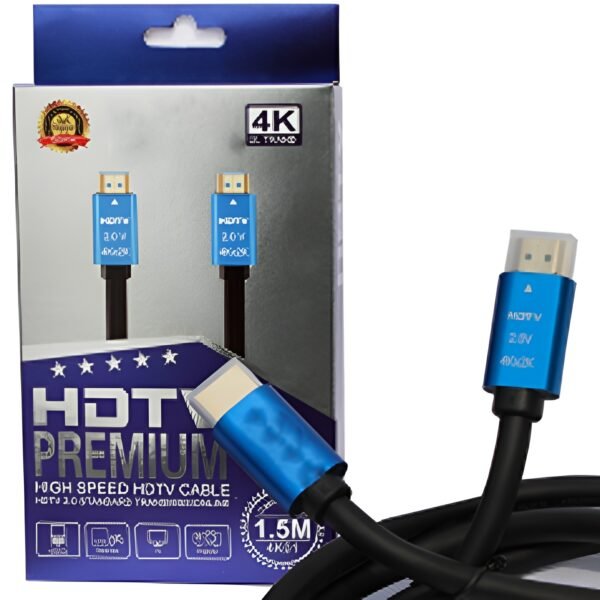 CABLE HDMI 1,5M 4K